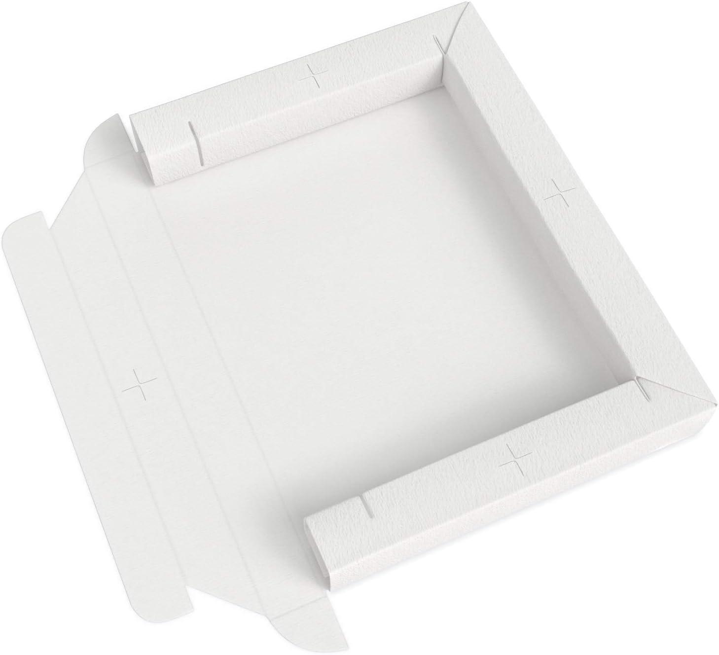 ARTEZA Acrylic Paper Foldable Canvas Pad, 5×6.6 Inches, 20 Sheets, DIY Frame(Acrylic Paper)