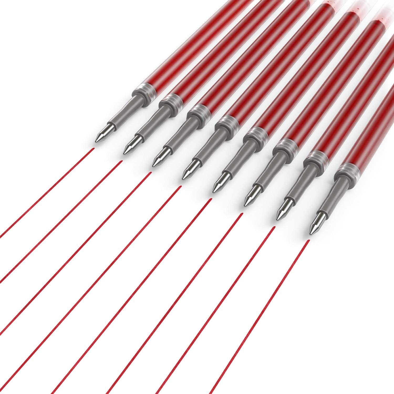 ARTEZA Red Gel Pens Pack of 24, 0.7mm Medium Point, Quick Drying Ink for Smooth Writing, Office & School Supplies(1 Count (Pack of 36))