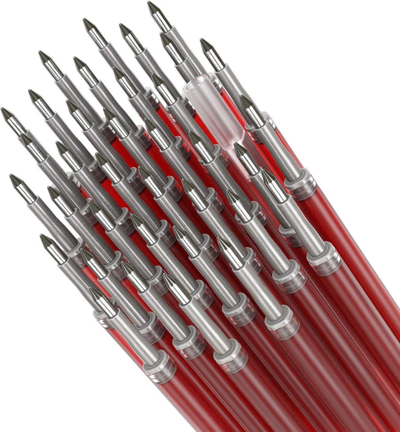 ARTEZA Red Gel Pens Pack of 24, 0.7mm Medium Point, Quick Drying Ink for Smooth Writing, Office & School Supplies(1 Count (Pack of 36))