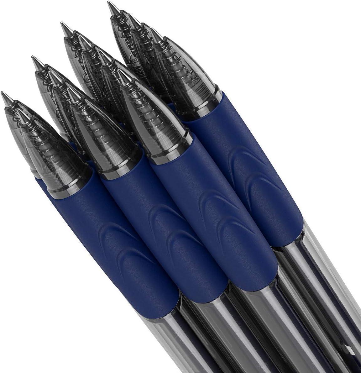 ARTEZA Gel Pen Refills, Pack of 50 – Blue Ink Rollerball Refills with Fine Tip, Quick-Drying, Non-Toxic, for Office, School & Everyday Writing(24 Pack)