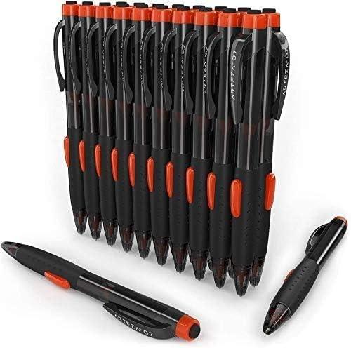 ARTEZA HB Mechanical Pencil Pack of 20, 0.7 Millimeter Medium Point Lead and Replaceable Eraser, Latex-Free Grip, Office and School Supplies(1 Count (Pack of 20))