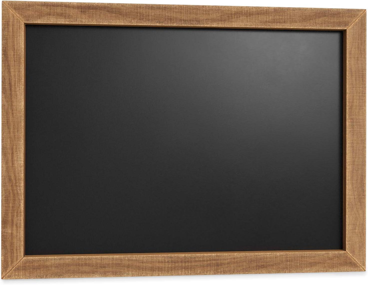 Arteza Magnetic Chalkboard Sign, 18×24 Inches, Includes 8 Chalk Markers and Magnetic Eraser, Easy-to-Mount Decorative Blackboard, Art Supplies for Cafes, Stores, Kitchen, Weddings and Special Events