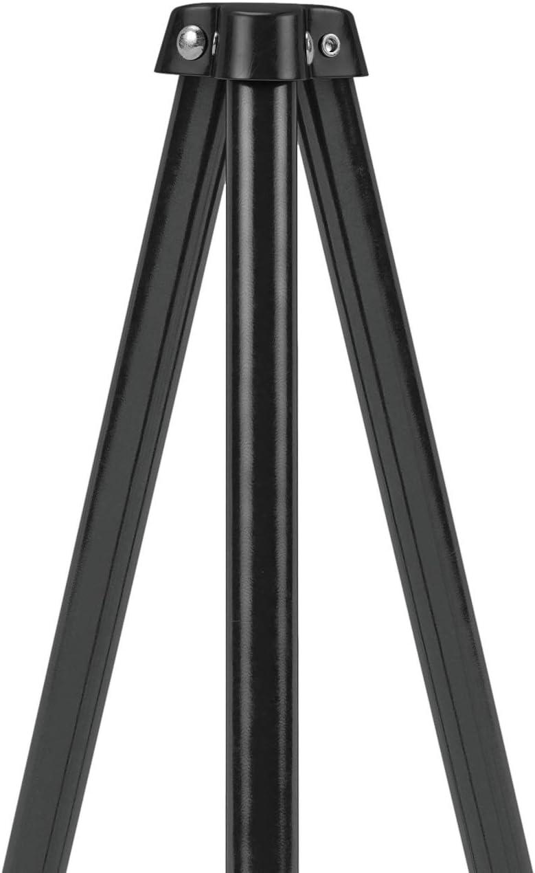 ARTEZA Display Stand, Pack of 3, 63-Inch Height, Black, Portable Easels for Trade Shows, Presentations, Art Displays(3 Pack)