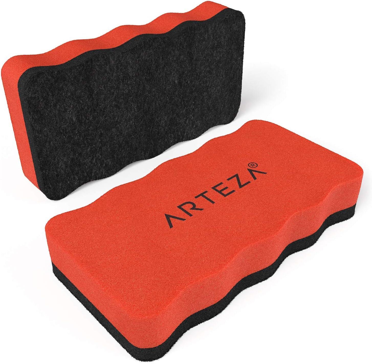 Arteza Mini Whiteboard Erasers, Pack of 20, 2 x 2 x 0.8 Inches, Washable Magnetic Erasers for Dry-Erase Boards and Chalkboards, Classroom, Home, and Office Supplies for Students and Teachers(Set of 10)