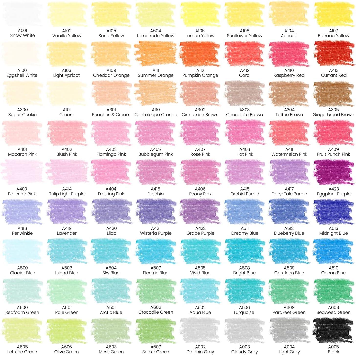 Arteza Kids Toddler Crayons, Bulk 216 Count, 6 Packs of 36 Vivid Wax Colors, Regular Size(1 Count (Pack of 144))