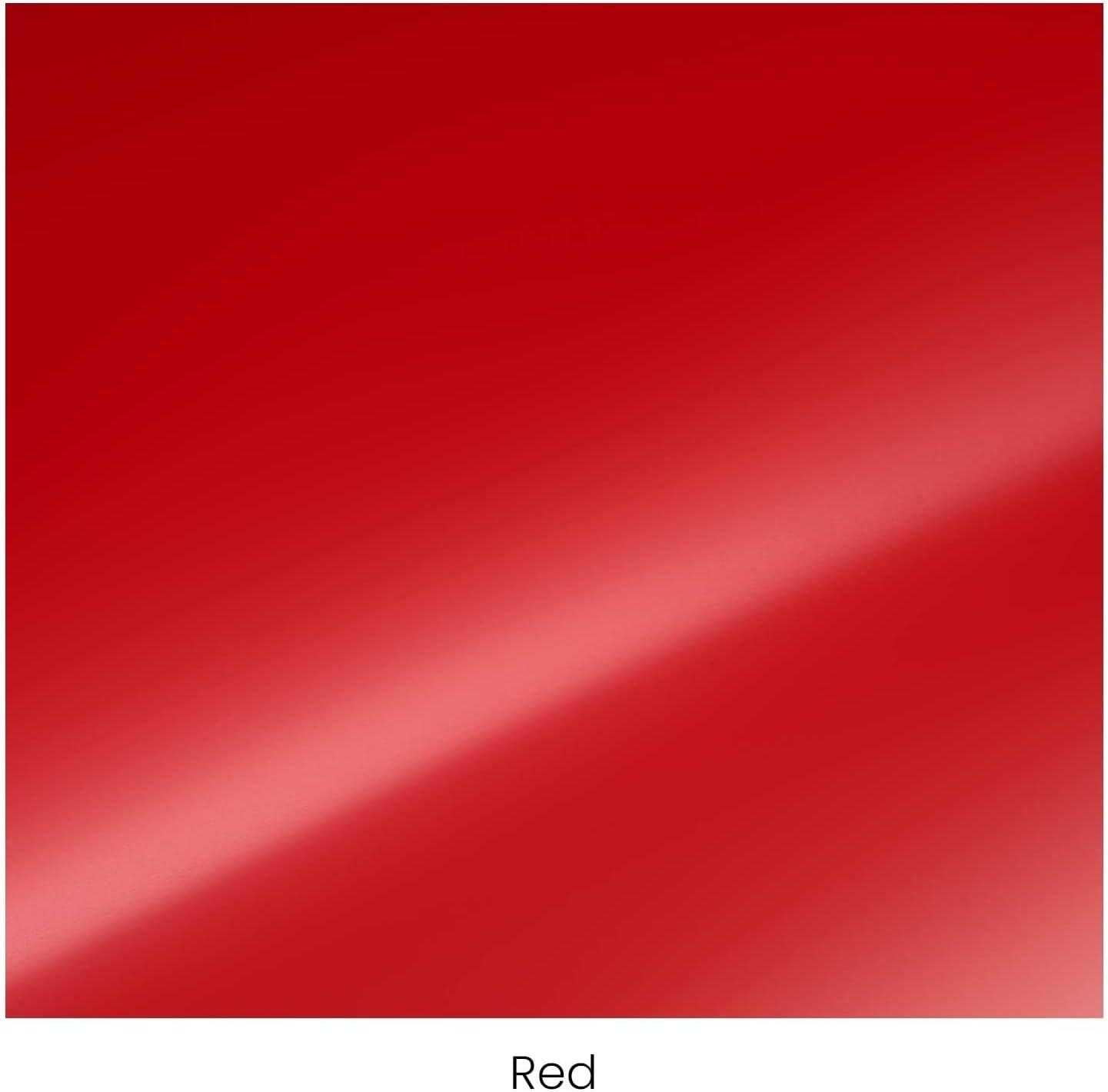 Arteza Heat Transfer Vinyl Red HTV Bundle, 14 Iron On Sheets, 10×12 Inches, Flexible & Easy to Weed, Use with Any Craft Cutting Machine, Boxed